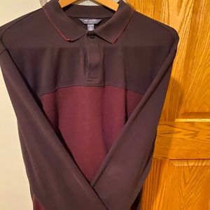Men’s long sleeve casual shirt.